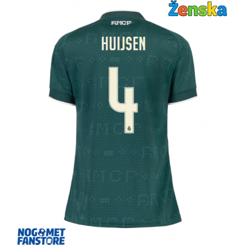 Real Madrid Dean Huijsen #4 Gostujuci Dres za Ženska 2026-27 Kratak Rukav